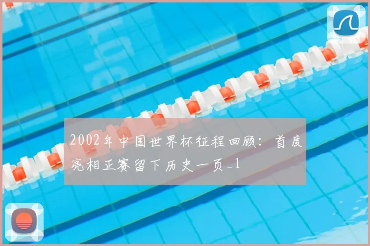 2002年中国世界杯征程回顾:首度亮相正赛留下历史一页_1
