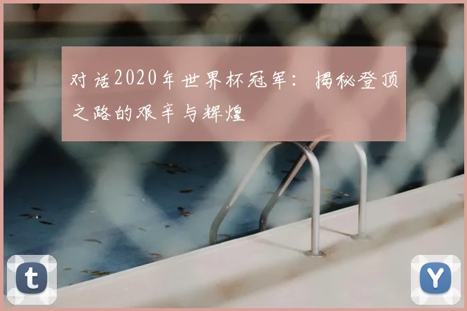对话2020年世界杯冠军:揭秘登顶之路的艰辛与辉煌