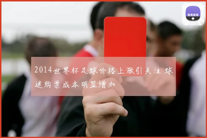 2014世界杯足球价格上涨引关注 球迷购票成本明显增加